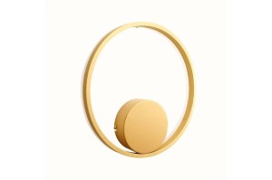 Halo D40 LED kinkiet 1-punktowy złoty AZ4706
