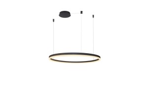 Halo D100 LED lampa wisząca 1-punktowa czarna AZ4963