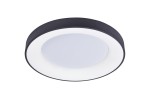 Santana D80 3000-6500K LED plafon (z pilotem) czarny/biały AZ4995