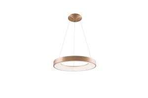 Santana D60 3000-6500K LED lampa wisząca (z pilotem) 1-punktowa złota AZ5009