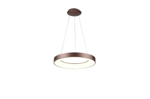 Santana D80 3000-6500K LED lampa wisząca (z pilotem) 1-punktowa brązowa AZ5011