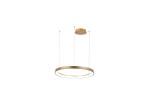 Agnes D58 LED lampa wisząca 1-punktowa złota AZ5020