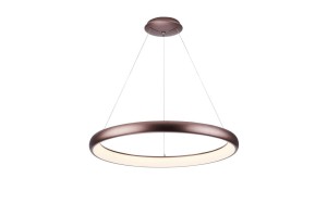Antonio D61 3000-6500K LED lampa wisząca (z pilotem) brązowa AZ5062
