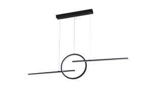 Lauren LED lampa wisząca 3-punktowa czarna AZ5257