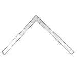 Lampa LED narożna do szyny magnetycznej, czarna, o mocy 24W i temperaturze barwowej 3000K. Ujęcie z boku, ukazujące kąt ułożenia oraz prostą, minimalistyczną formę. Idealna do oświetlenia przestrzeni w aranżacjach nowoczesnych.