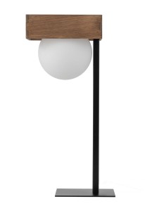 Bloom lampka stołowa 1-punktowa czarna/złota 50366