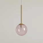 Bosso D14 lampa wisząca 1xG9 mosiądz/rose 1119XXS40_BR