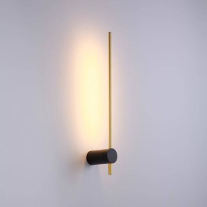 Wand 466 kinkiet LED 6W czarny/złoty