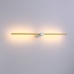 Wand 467 kinkiet 2xLED 10W biały/złoty