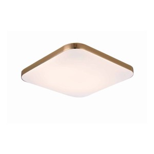 Babilon D33 plafon 1xLED/18W złoty LP-335/1C S 4GD square