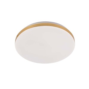 Babilon D33 plafon 1xLED/18W złoty LP-335/1C S 4GD