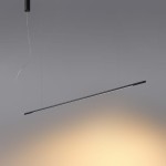 Line 363 lampa wisząca LED 14W czarna