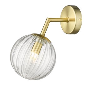 Arette kinkiet 1xG9 złoty LP-133/1W