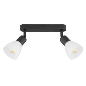 Malta lampa sufitowa (spot) 2x14W czarna LP-877/2W BK
