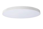 Plafon Unar D80 w kolorze białym, z jedną diodą LED o mocy 80W. Okrągły kształt, matowa powierzchnia, zamontowany na suficie. Jasne, minimalistyczne wykończenie, idealny do nowoczesnych wnętrz.
