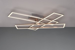 Tessora lampa sufitowa  (z pilotem) 3xLED/36W nikiel DL107-64423