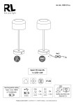Lampa stołowa Jeff w kolorze szarym, z jedną diodą LED o mocy 1,5 W. Posiada okrągłą podstawę i cylindryczny klosz. Ujęcie frontalne, na białym tle. Wbudowany akumulator z portem USB-C do ładowania. Wysokość lampy nieokreślona.