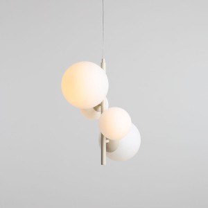 Bloom lampa wisząca 4-punktowa kremowa 1091L9