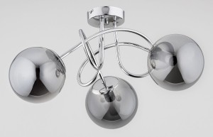 Banko lampa sufitowa 3xE14 chrom 62366