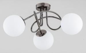 Banko lampa sufitowa 3xE14 grafitowa 62369