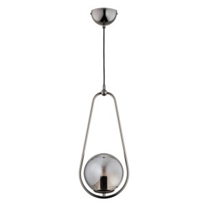 Elipsa lampa wisząca 1xE14 grafit 61248