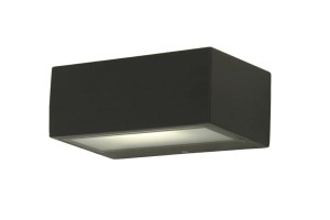 Gemini kinkiet elewacyjny 1xE27 ciemnoszary 5602734118