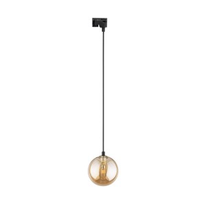 Tracer lampa wisząca 1xG9 do szyny czarna/bursztyn 4928