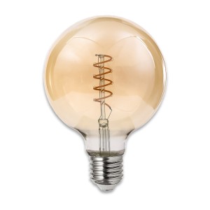 Żarówka LED ściemnialna Globe G95 E27/4W/2200K amber