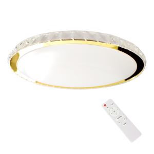 Layla plafon z pilotem 1xLED D50/66W złoty ML8131