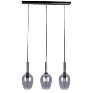 Lugano lampa wisząca 3xE14 chrom ML8814