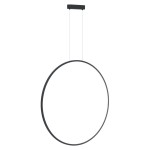 Saturno D80 lampa wisząca 1xLED/46W/IP44 czarna ML8856