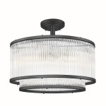 Sergio lampa sufitowa 5xE14 czarna C0528-05H-P7AC