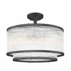 Sergio lampa sufitowa 5xE14 czarna C0528-05H-P7AC