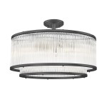 Sergio lampa sufitowa 6xE14 czarna C0528-06H-P7AC
