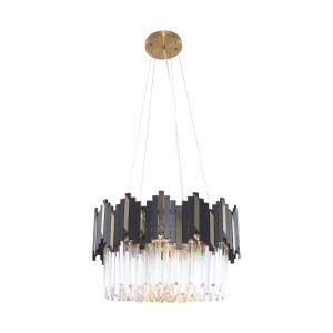 Rotta lampa wisząca 6xE14 złota/czarna 2200018M