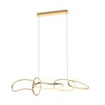 Cholet lampa wisząca 5xLED/56W złota MD7361-5A-EGT