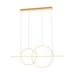 Cholet lampa wisząca 2xLED/34W złota MD7358-2A-3GT