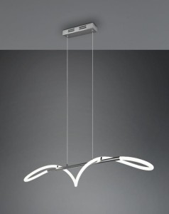 Argos LED lampa wisząca 1-punktowa chrom R32361106