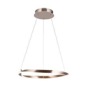 Girona lampa wisząca 1xLED/26W nikiel MD9190-1S-3NT