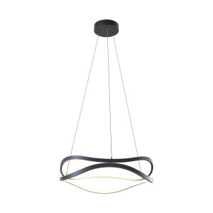 Harley lampa wisząca 2xLED/31W czarna MD7864-2S
