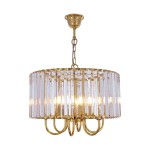 Paris lampa wisząca 6xE14 złota 1906/6