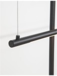 Lampa wisząca Buga w kolorze czarnym z pięcioma diodami LED, o minimalistycznym designie. Widoczny detal to prosty, cylindryczny element z zamocowaną linką, zapewniający nowoczesny wygląd.