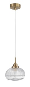 Ahigal lampa wisząca 1xE14 złota LE41852