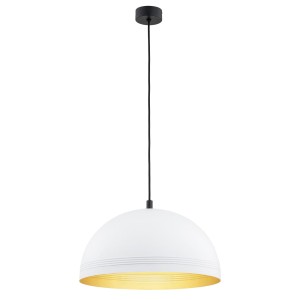 Bonita lampa wisząca 1xE27 biała 8241