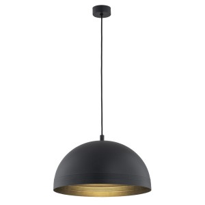 Bonita lampa wisząca 1xE27 czarna 8242