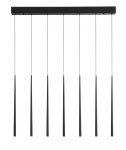 Elche lampa wisząca 7xLED/18W czarna LE41620