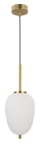 Pilar L D15,8 lampa wisząca 1xE14 złota LE41759