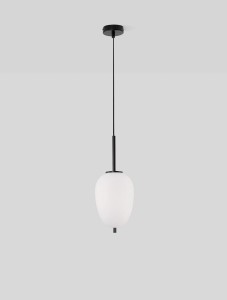 Marc L D15,8 lampa wisząca 1xE14 czarna LE42723