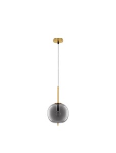 Pilar L D18,5 lampa wisząca 1xE14 złota/czarna LE43664