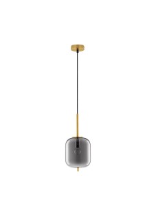 Pilar L D16,5 lampa wisząca 1xE14 złota/czarna LE43665